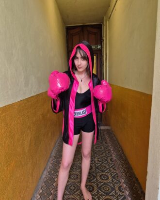 Boxeadora Fucsia
