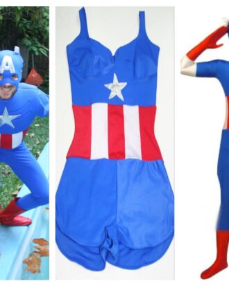 Capitan America Hombre y Mujer
