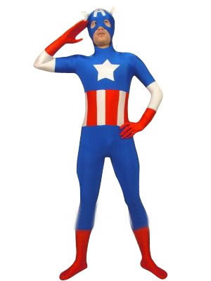 Capitan America sin musculosa