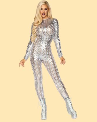 Catsuit Plateado 02