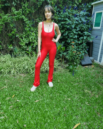 Catsuit Rojo 2