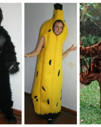 Gorila, Banana y Mono