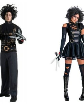 Hombre y Mujer Mano de Tijeras