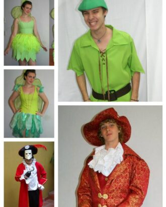 Peter Pan, Campanita y Garffio