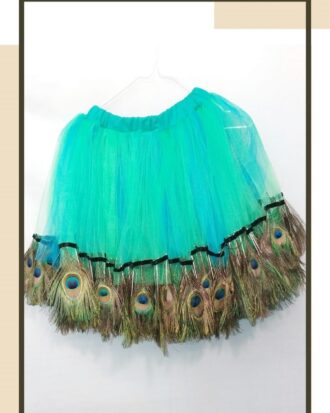 Pollera Pavo Real