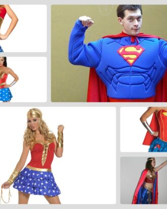 Superman y Mujer Maravilla