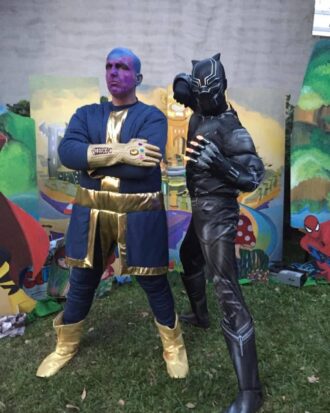 Thanos y la Pantera Negra
