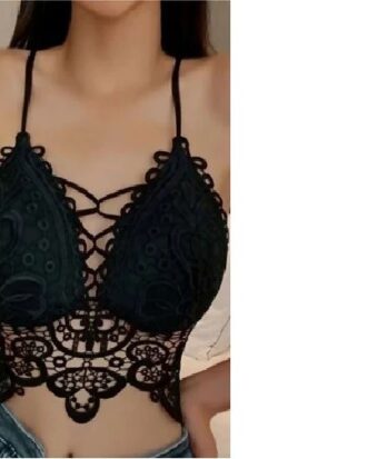 Top Encaje Negro