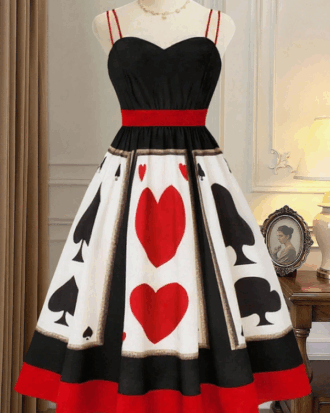 Reina de Corazones (Vestido largo)