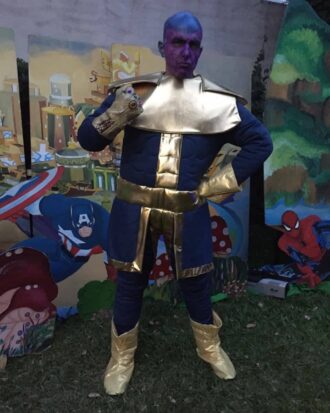 thanos costume (sin mascara)