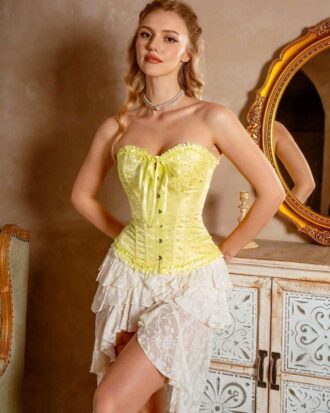 Corset amarillo 02