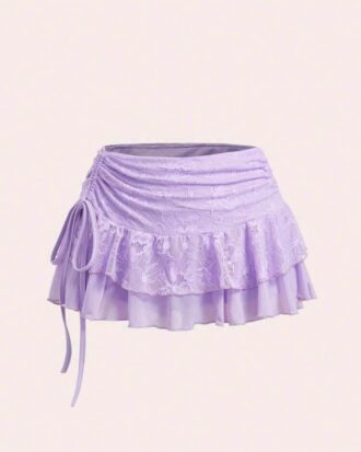 Pollera lila