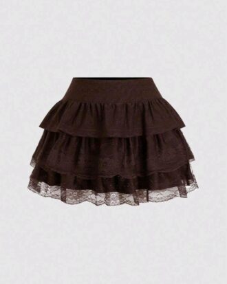 Pollera marrón 01