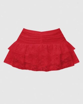 Pollera roja